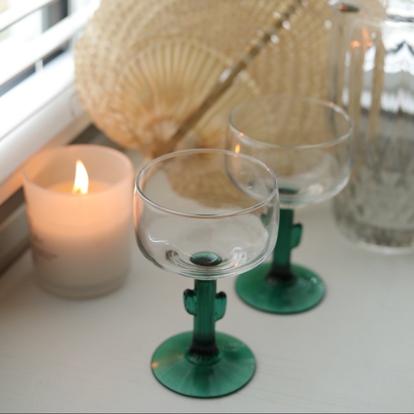 Libbey Cactus Margarita Glasses, Set of 2, 16 oz. - Picture 3 of 5